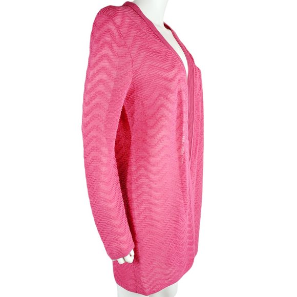 St. John Chevron Knit Cardigan - Picture 3 of 5